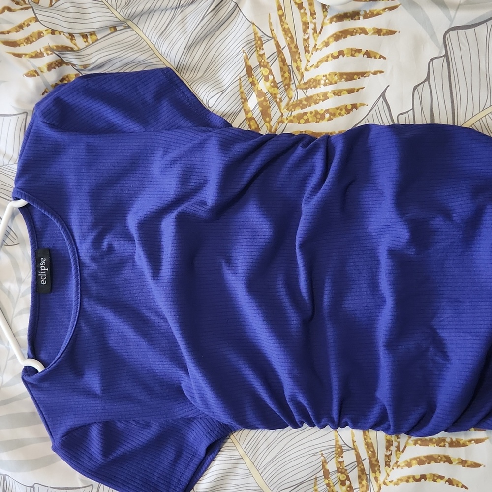 Eclipse Blue rushed dress (Small)